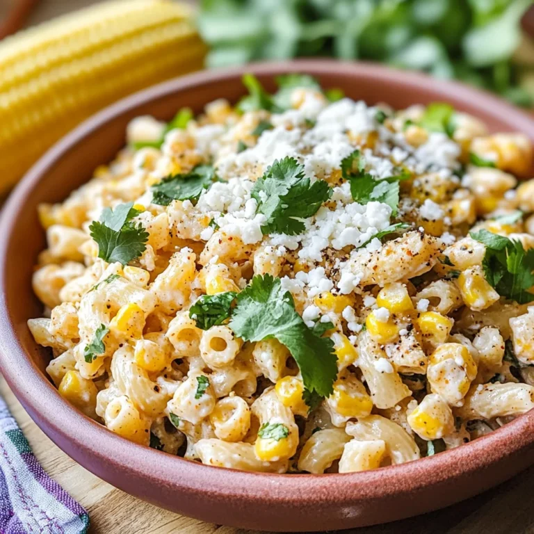 Mexican Street Corn Pasta Salad