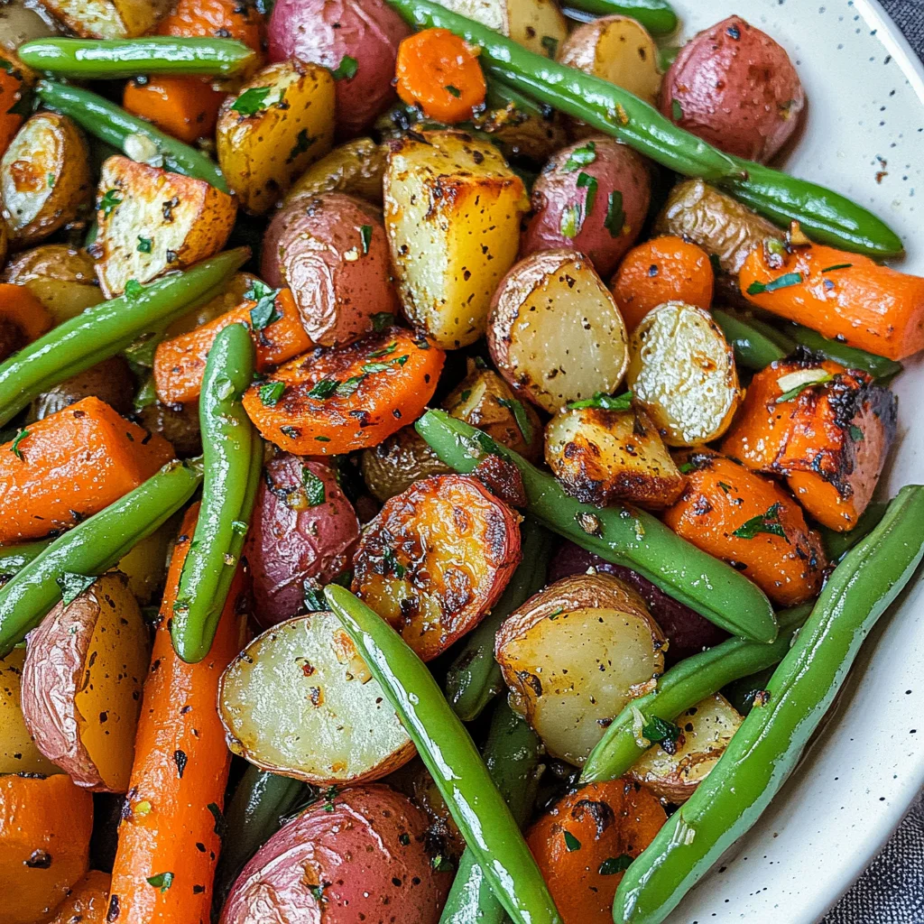 Roasted Vegetables with Garlic and Herbs
