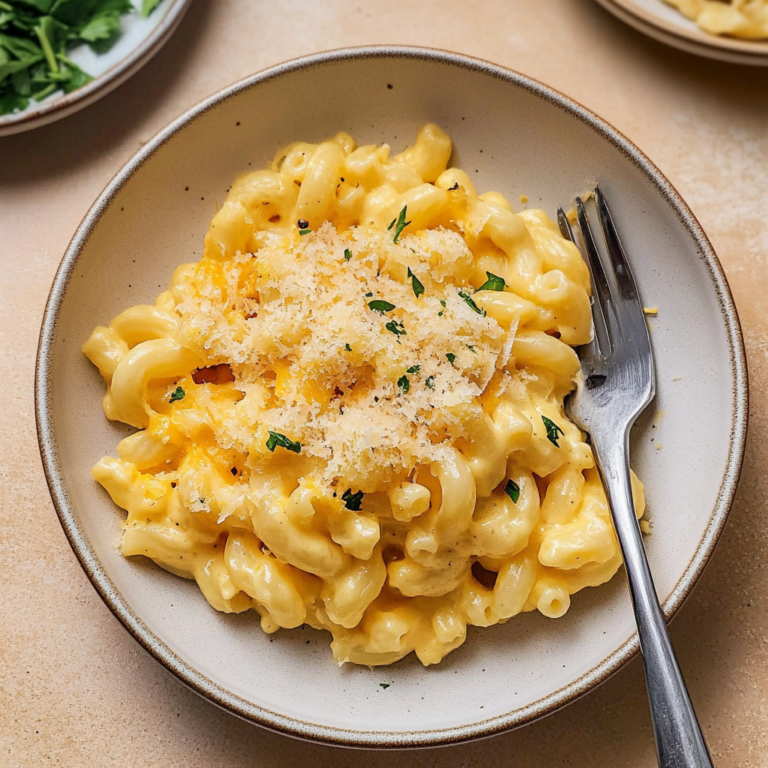 High Protein Cottage Cheese Mac and Cheese